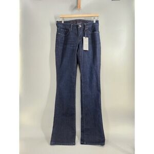 Jag Jeans Bootcut Women 6 Dark Wash Indigo Low Rise Stretch Denim Classic